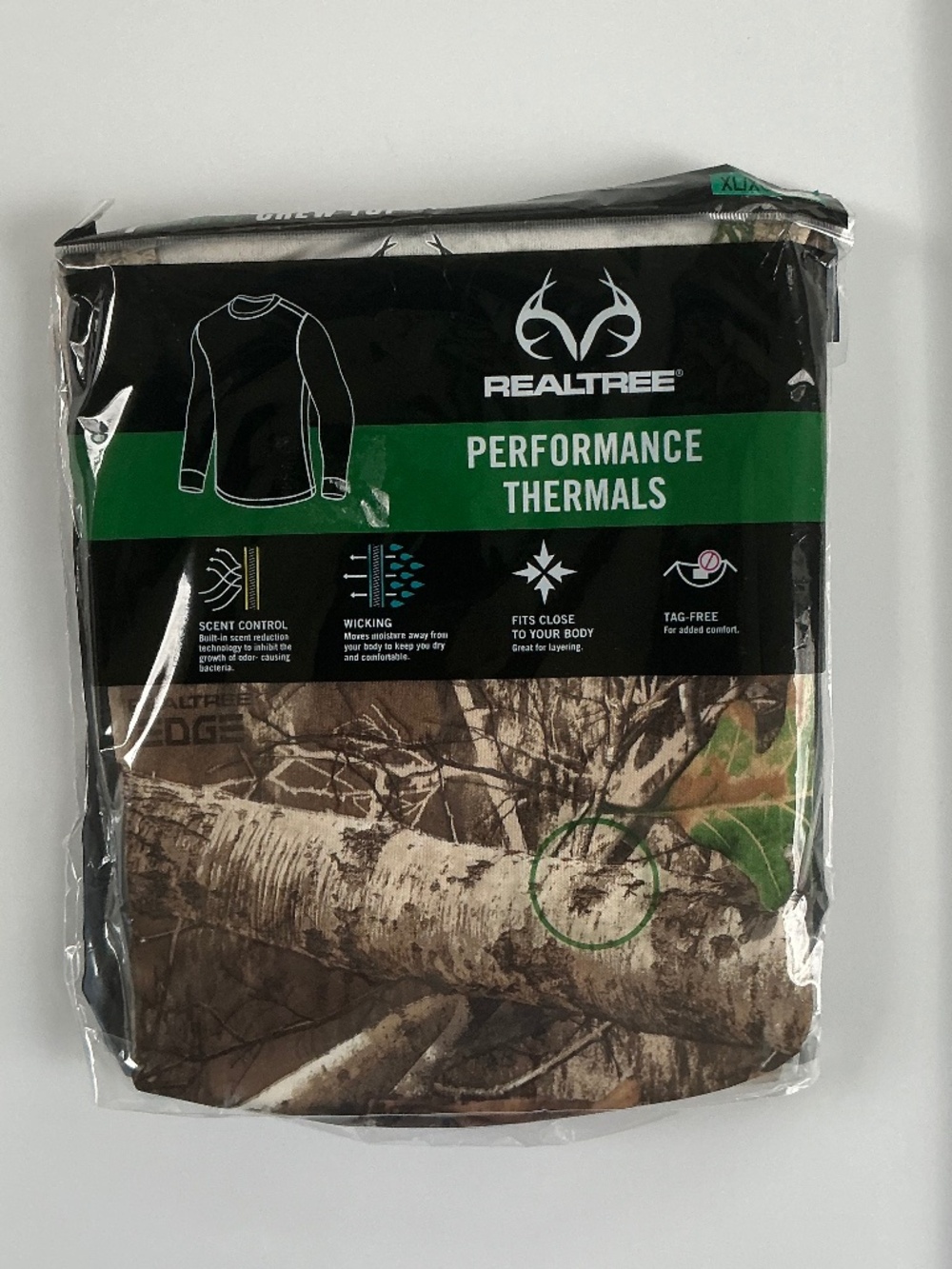 RealTree Performance Thermal Shirt Men’s Size XL - NEW